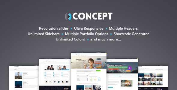 Concept - Multi-Purpose Wordpress Theme Logo