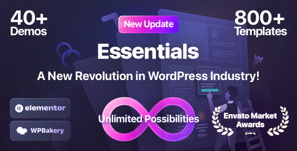 Essentials | Multipurpose WordPress Theme Logo